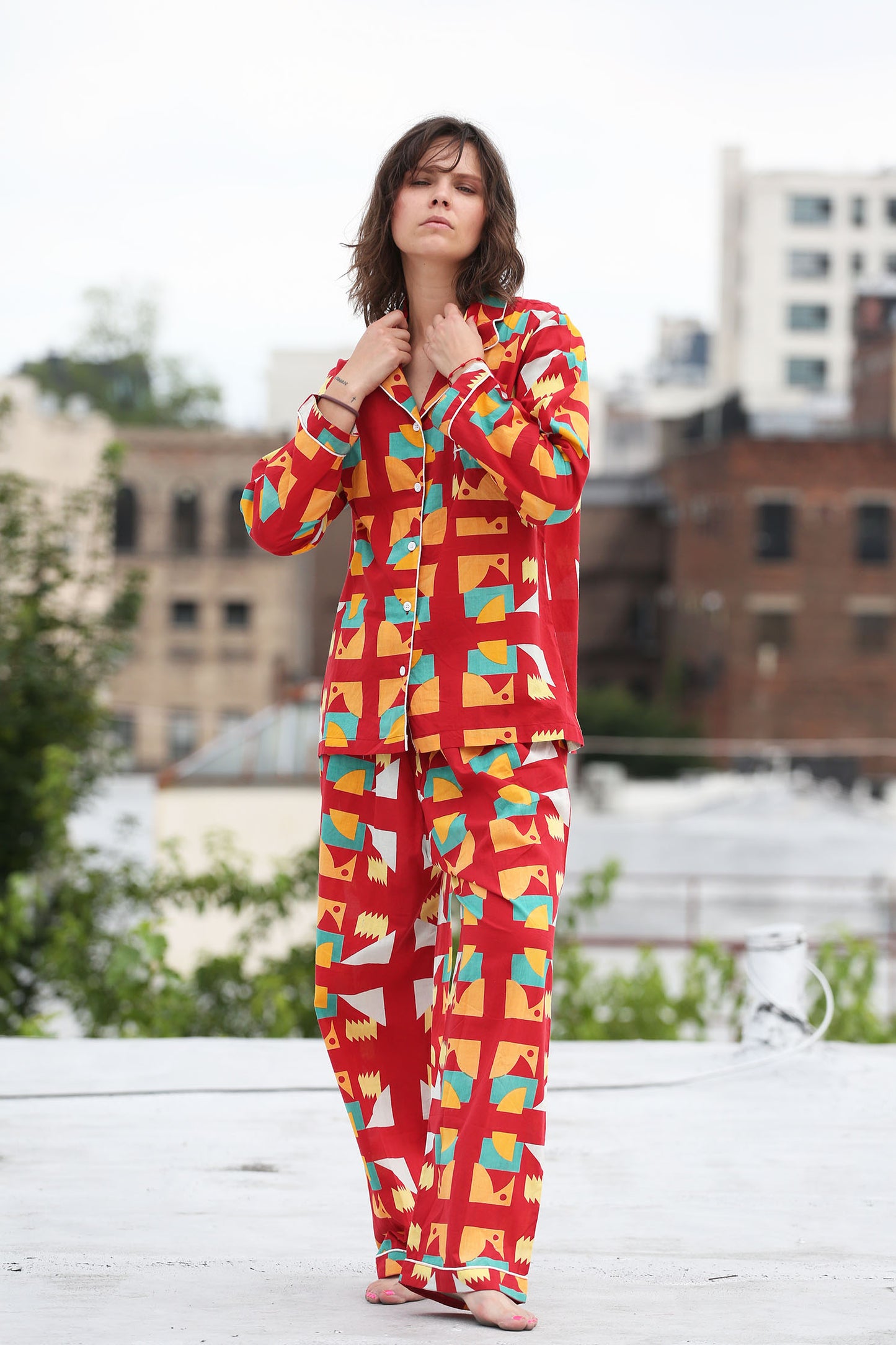 Mint Long Pajama´s Red
