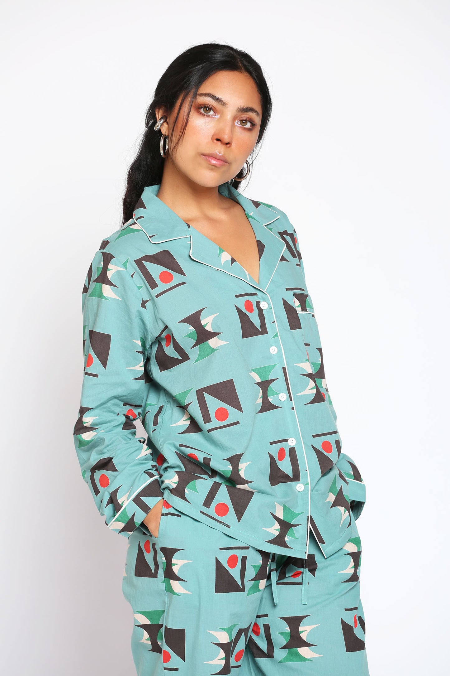 Teal Long Pajama's