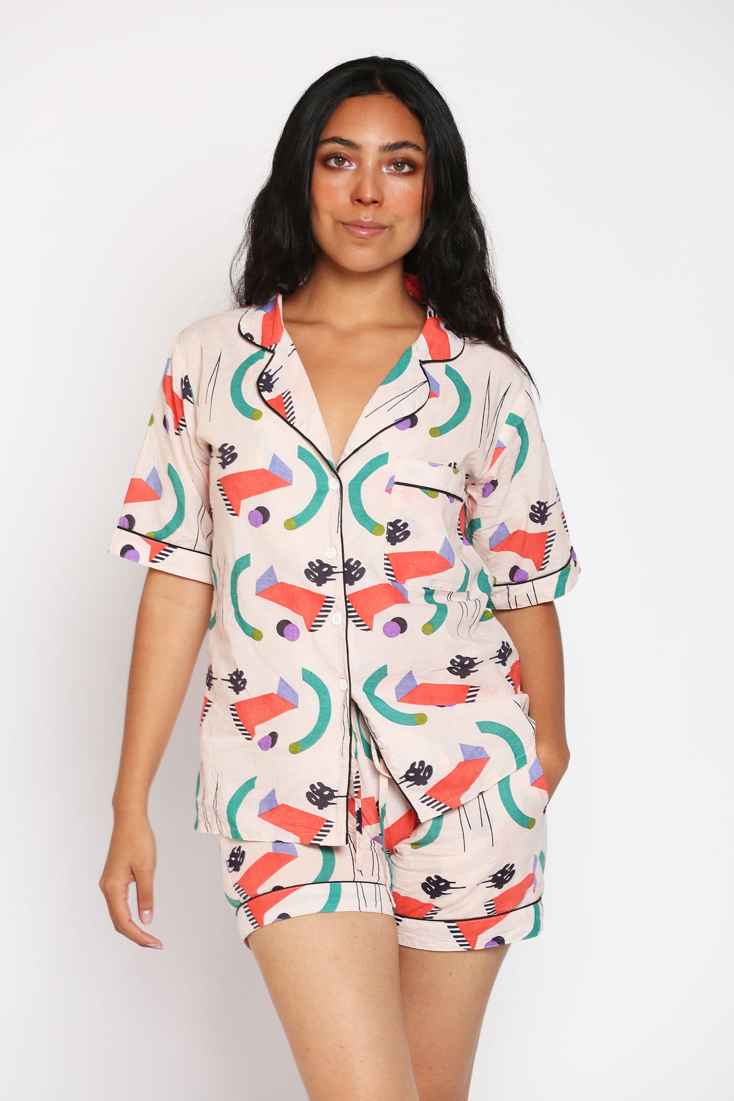 Ambient Short Pajamas - Blush