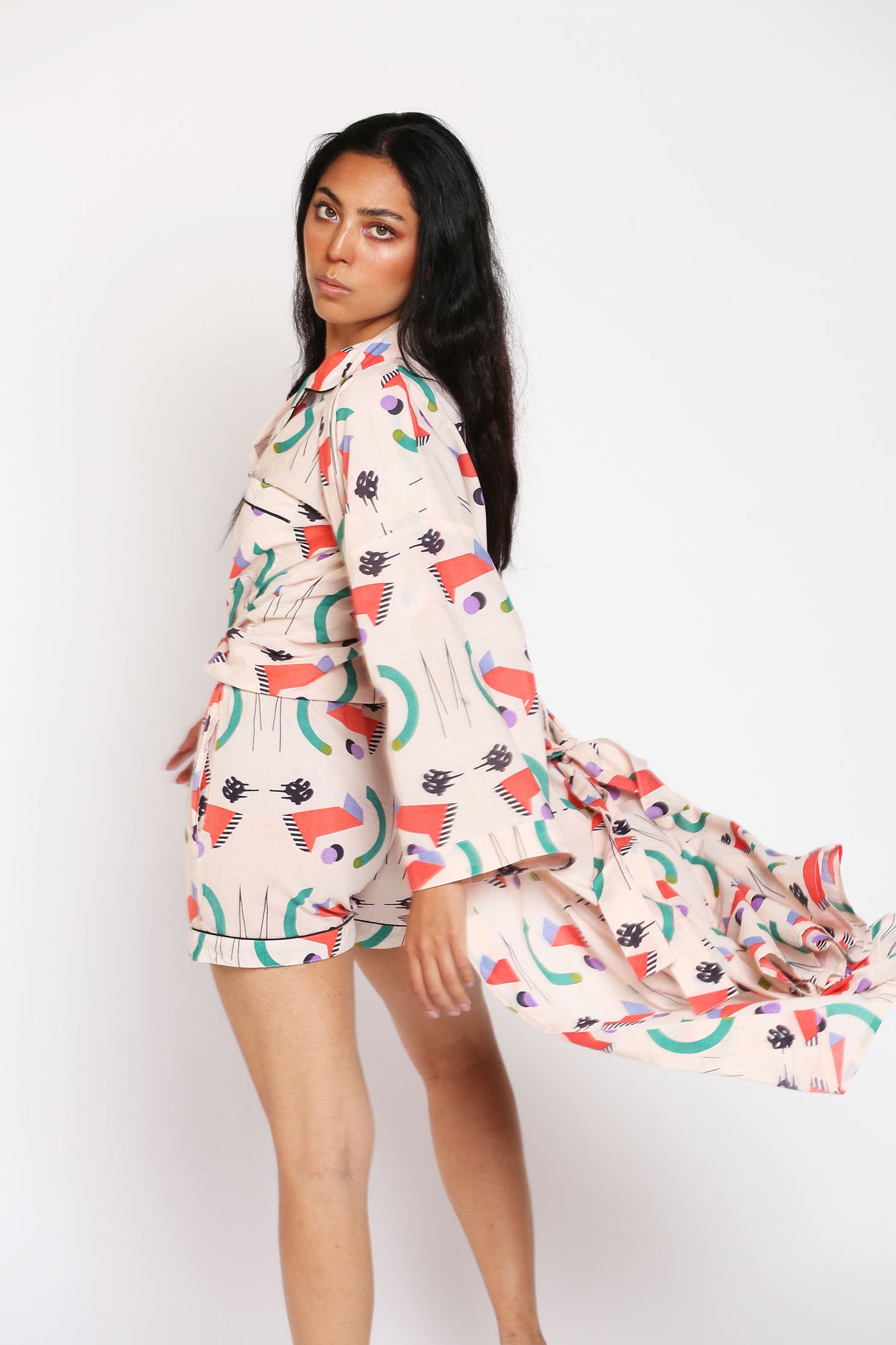 Ambient Kimono Robe - Blush