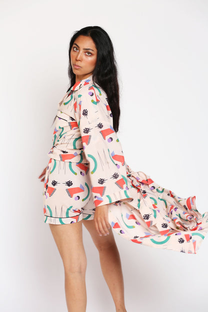 Ambient Kimono Robe - Blush