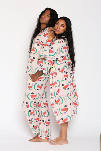 Ambient Kimono Robe - Blush