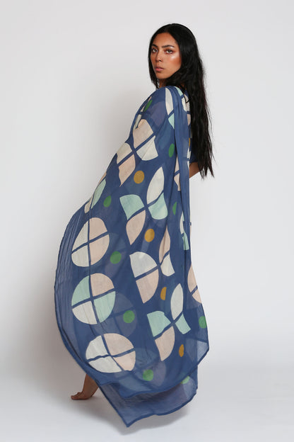 Sarong Synaethesia Indigo