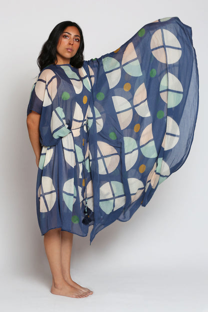 Sarong Synaethesia Indigo