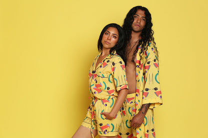Ambient Long Pajamas Yellow