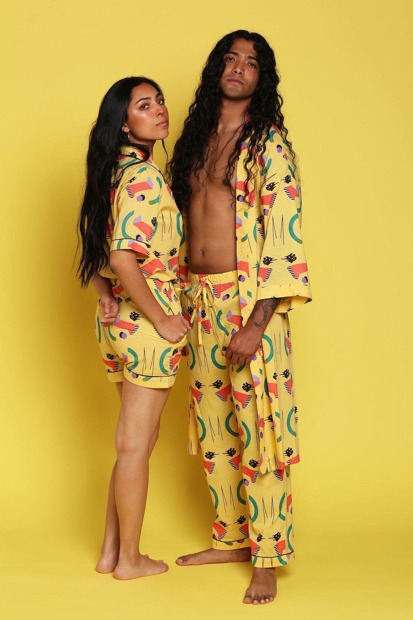 Ambient Long Pajamas Yellow