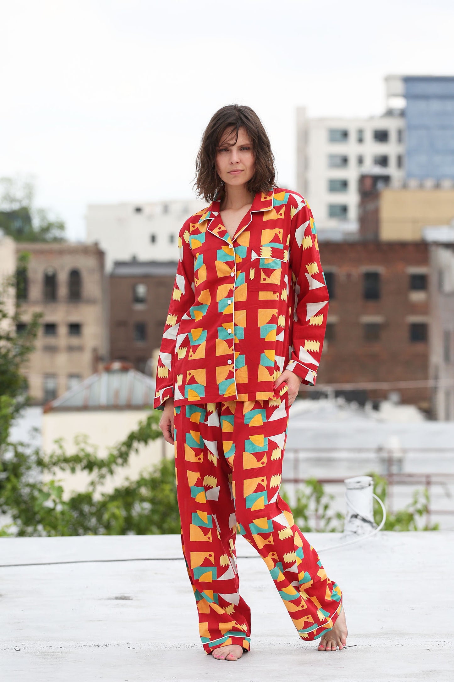 Mint Long Pajama´s Red