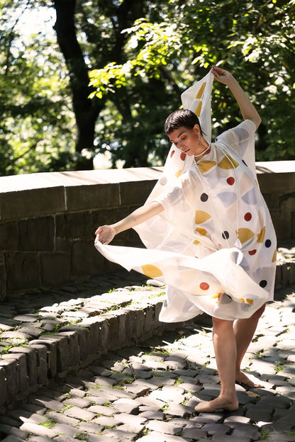 Synaethesia Sarong White