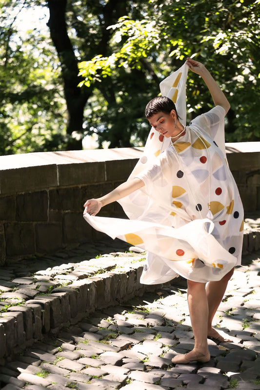 Synaethesia Sarong White