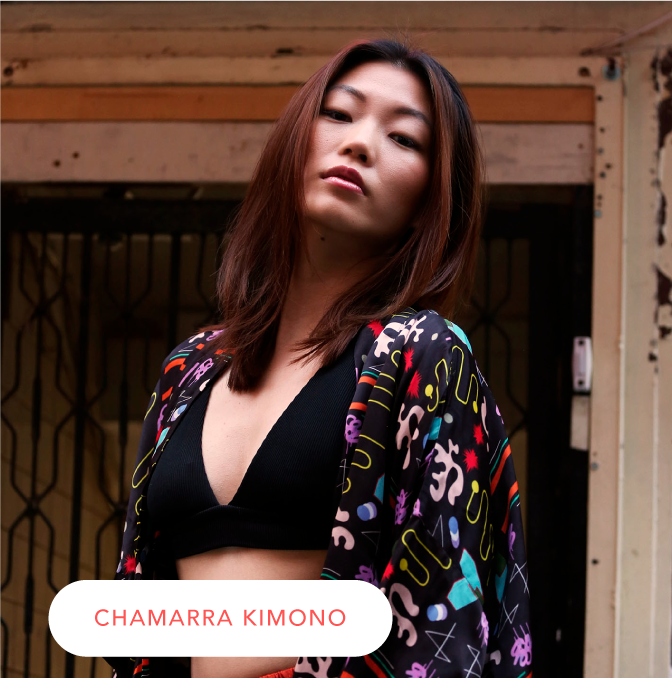 Chamarra kimono