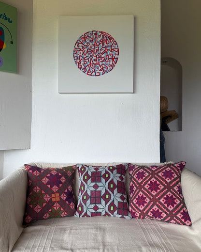 Vintage Needlework Cushions